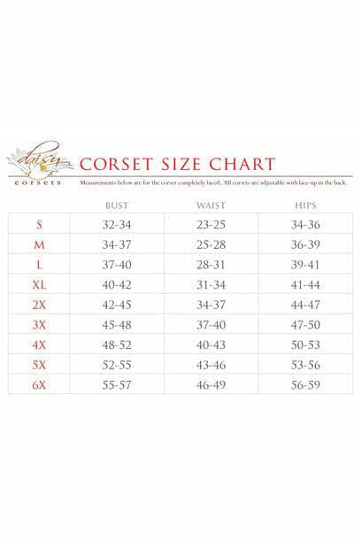 Top Drawer 6 PC Sexy Fairytale Red Queen Costume