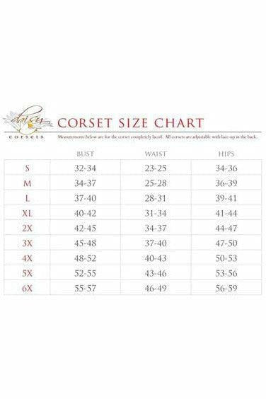 Top Drawer Blue/Purple Holo Steel Boned Underbust Corset - Daisy Corsets