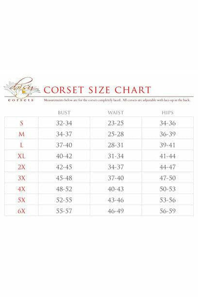 Lavish White Sheer Lace Underwire Waist Cincher Corset - Daisy Corsets
