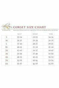 Lavish Red Roses Satin Open Cup Waist Cincher - Daisy Corsets