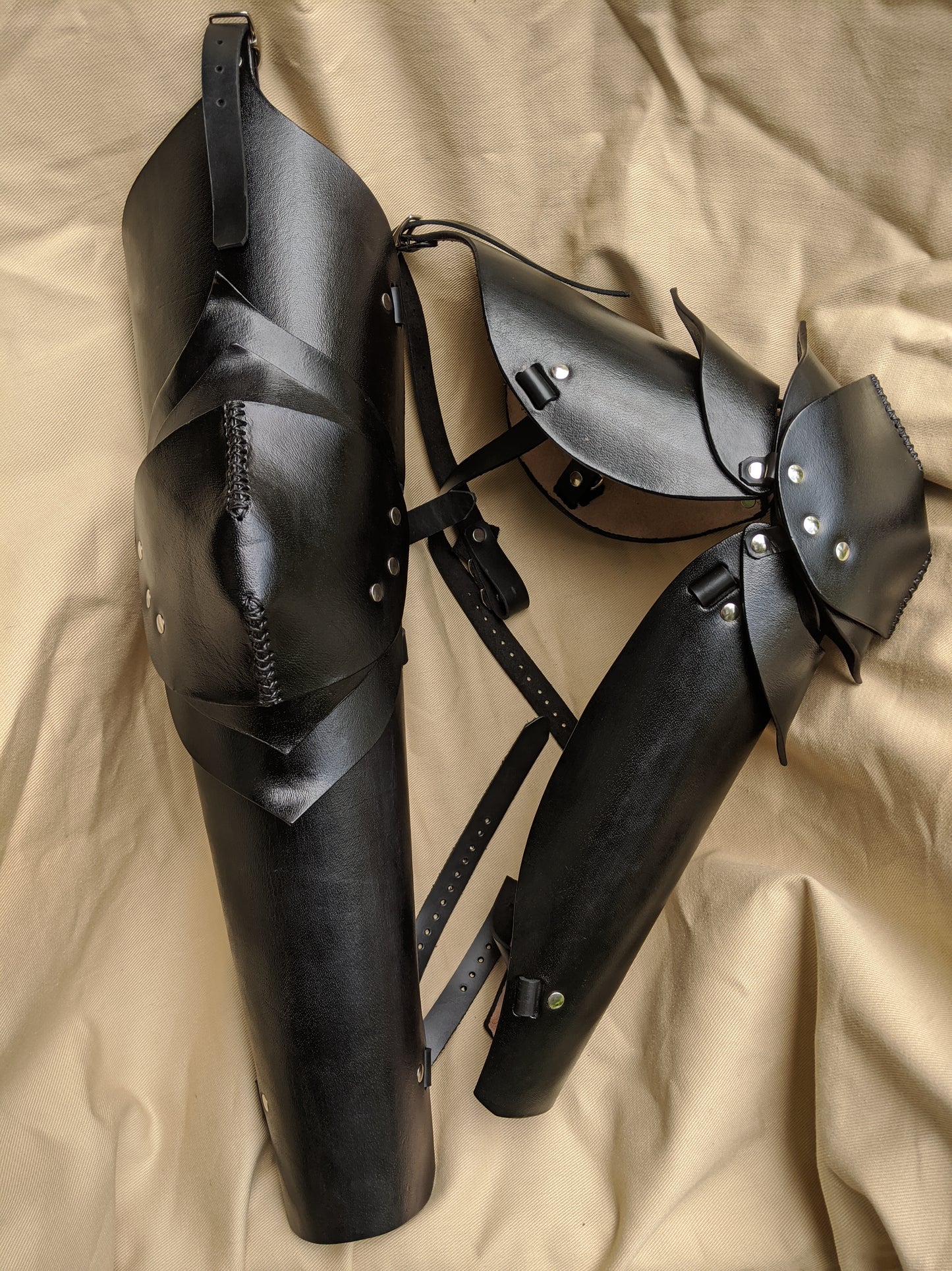 Hard Leather Leg Armor