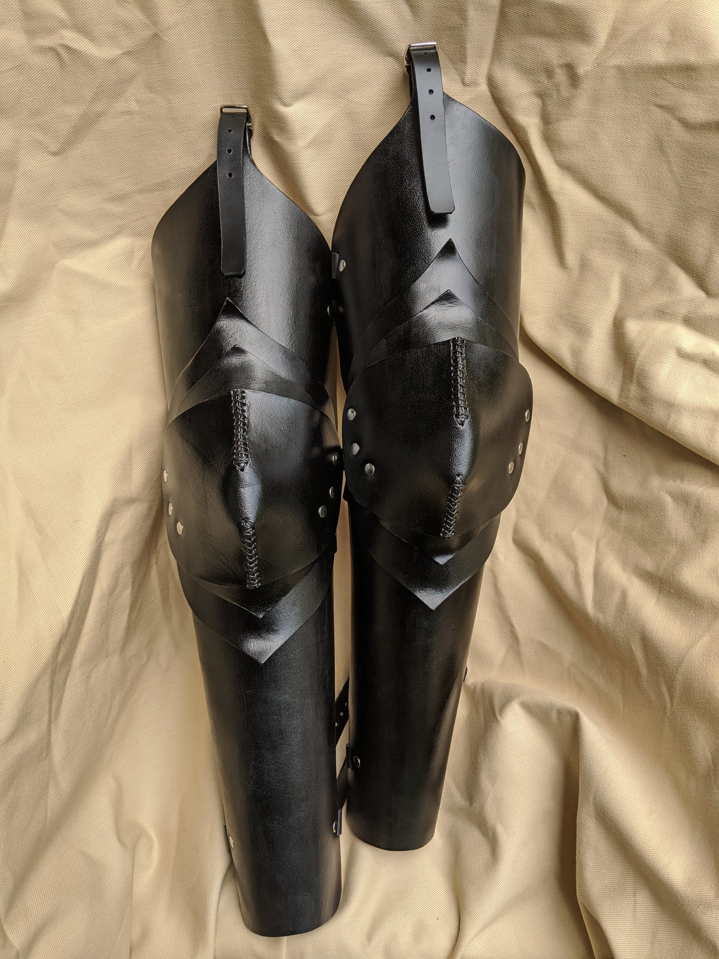 Hard Leather Leg Armor