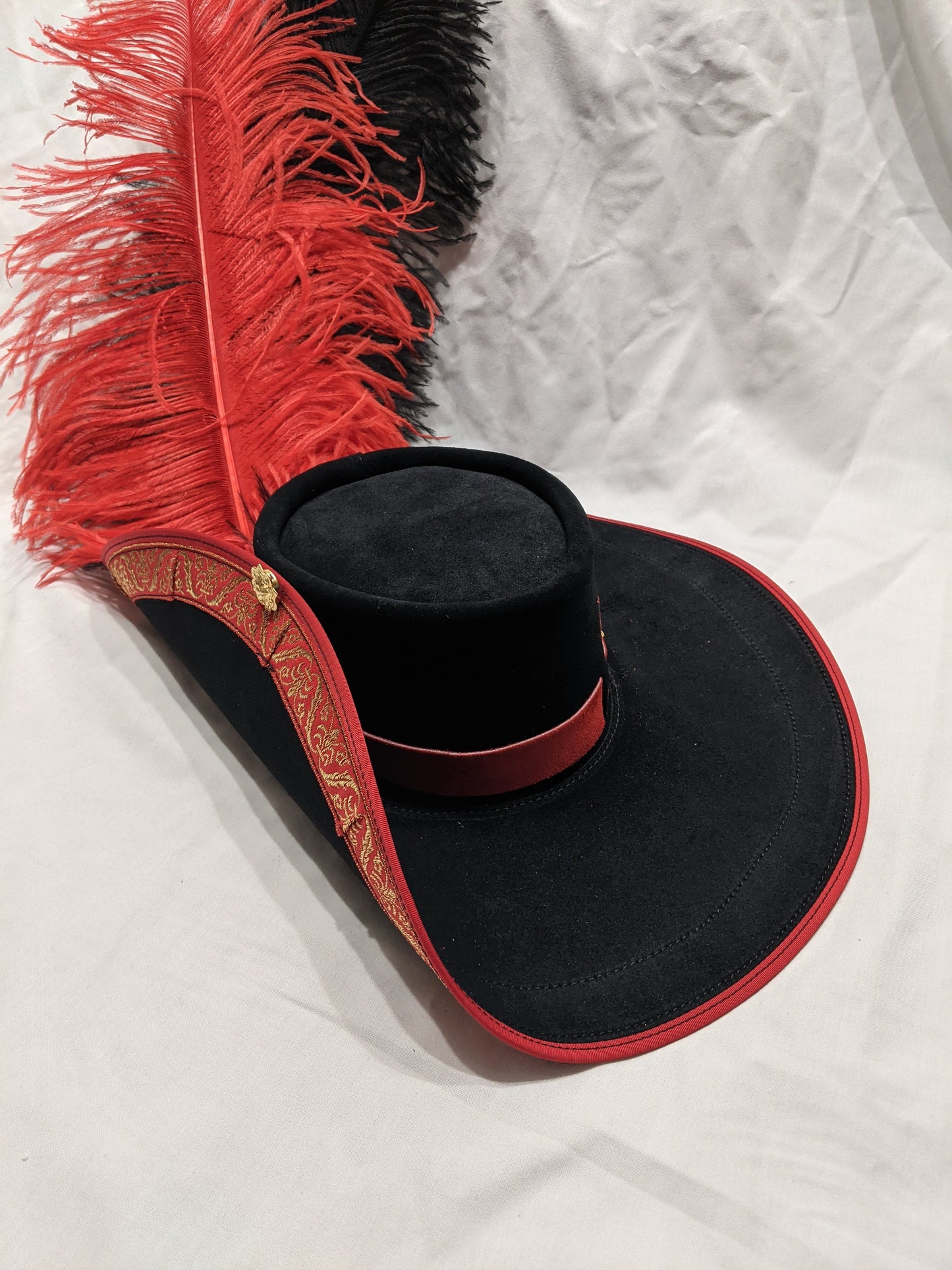 Red/Gold Musketeer Hat