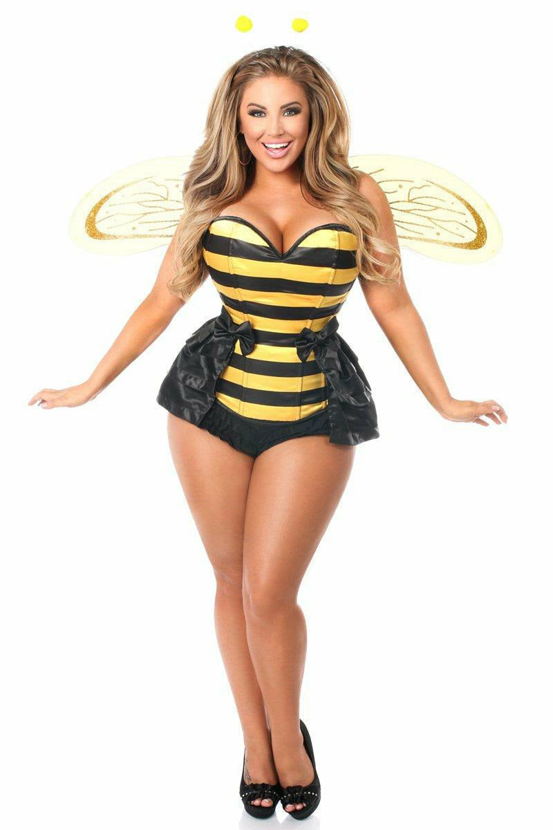 Lavish 5 PC Queen Bee Corset Costume - Daisy Corsets