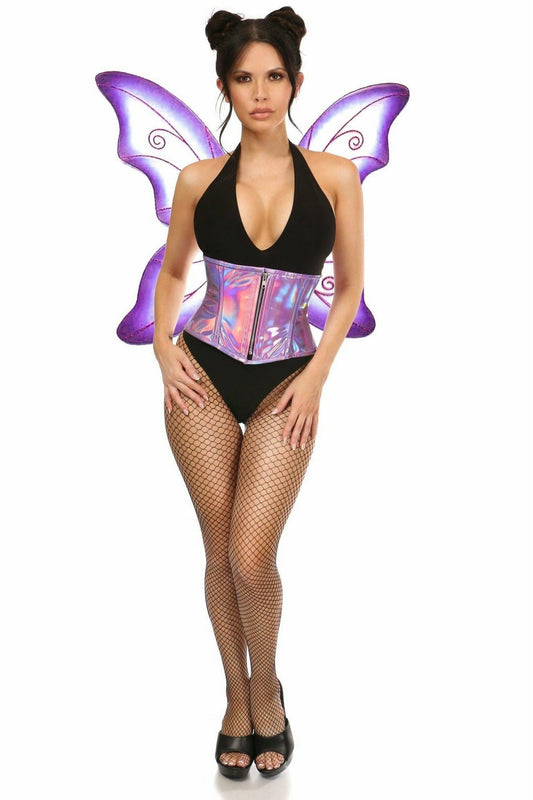 Top Drawer 2 PC Purple Pixie Fairy Corset Costume - Daisy Corsets